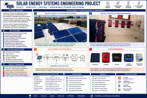 Solar Energy Systems — Design, Sizing & Deployment